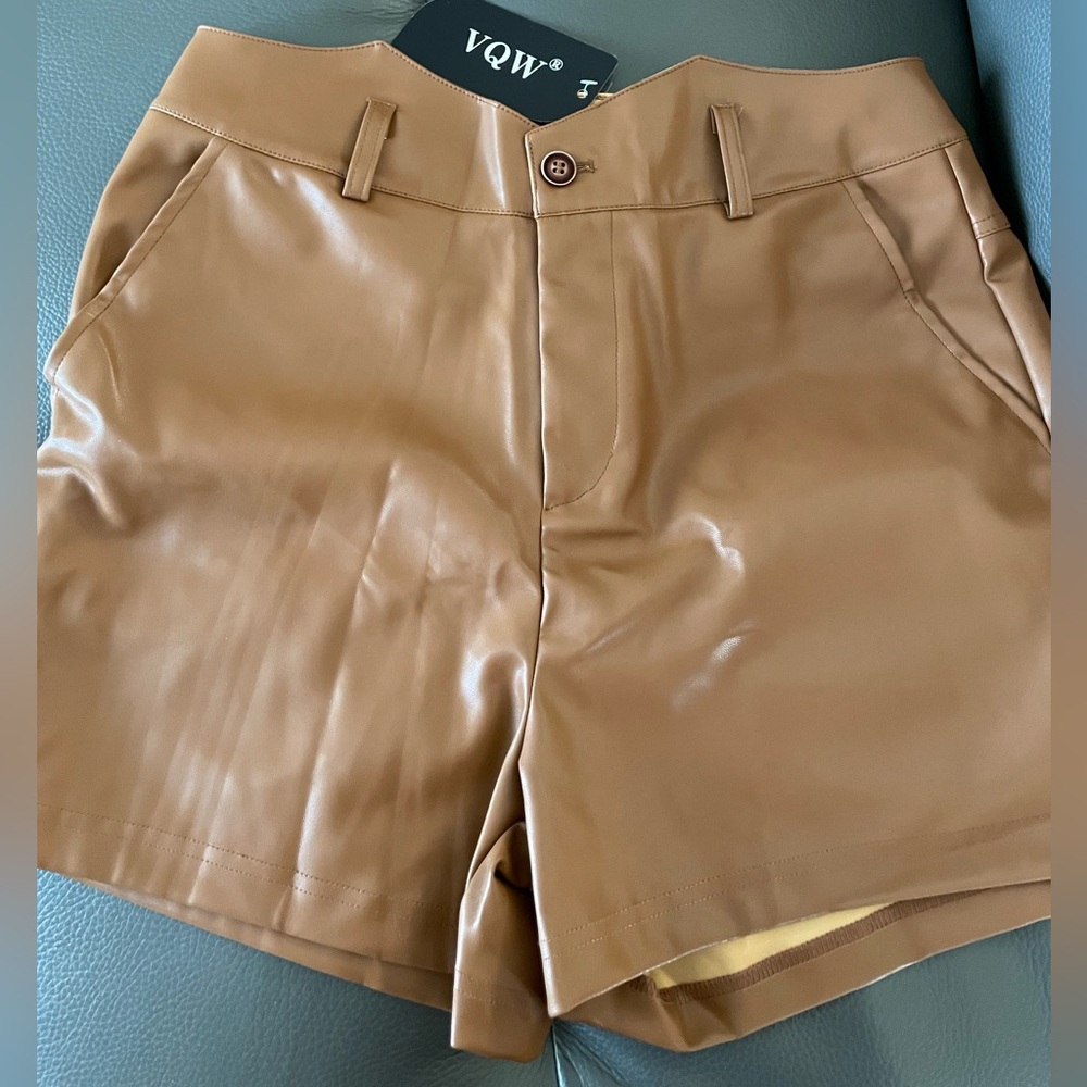 Women's PU Leather Shorts Brand new